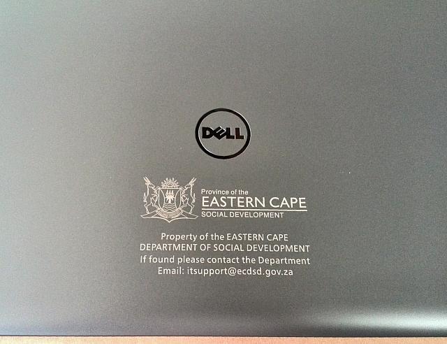 Laptop-Engraving
